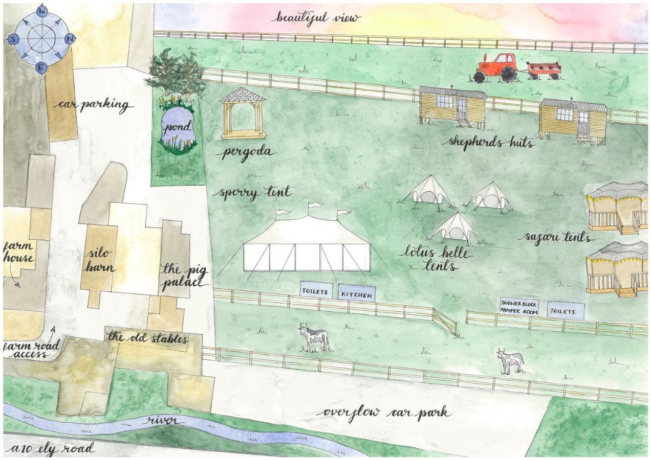 Fenland Retreats At Willow Grange Farm Cambridge  Exterior photo